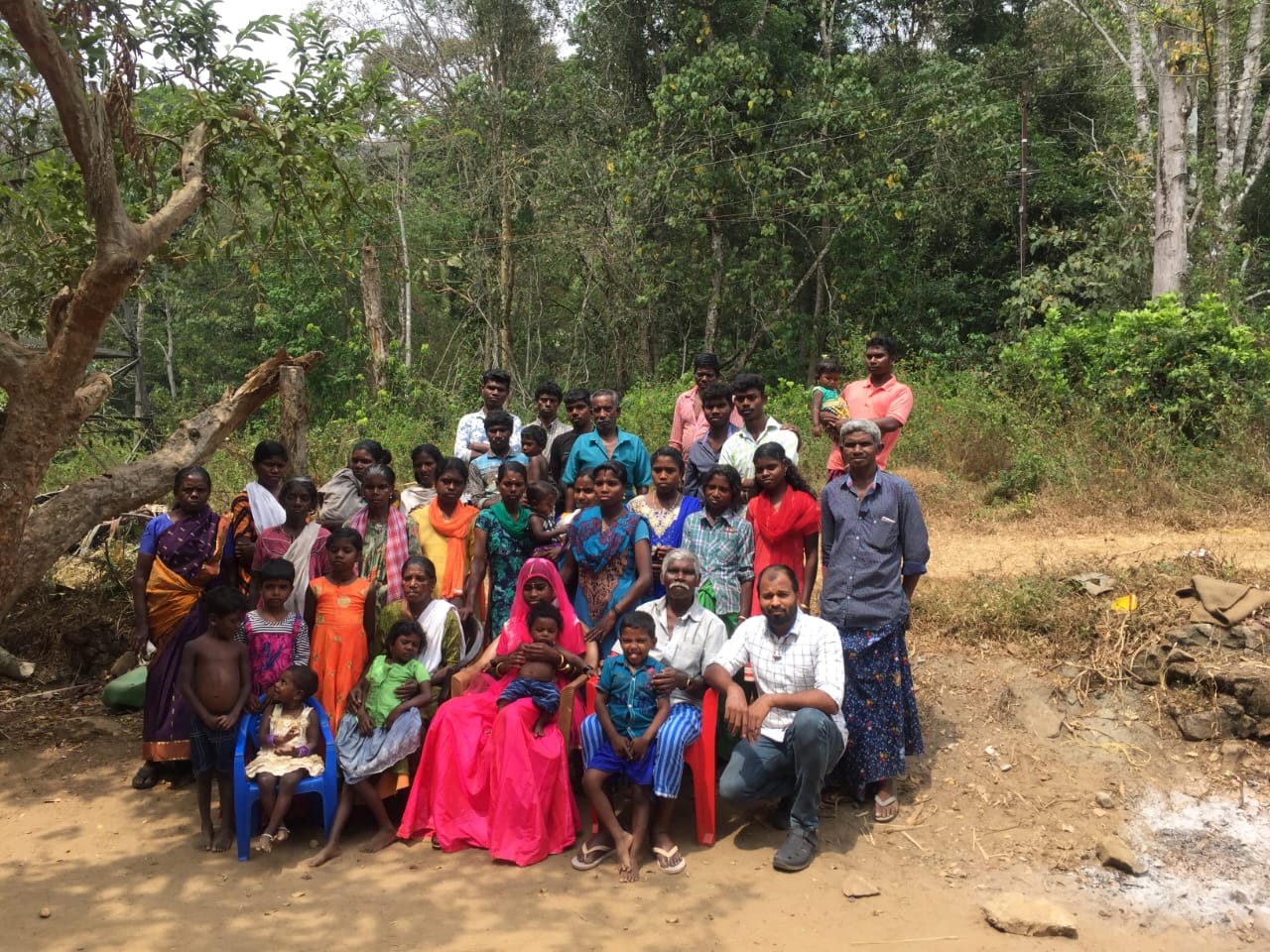 A Kerala community gathered together